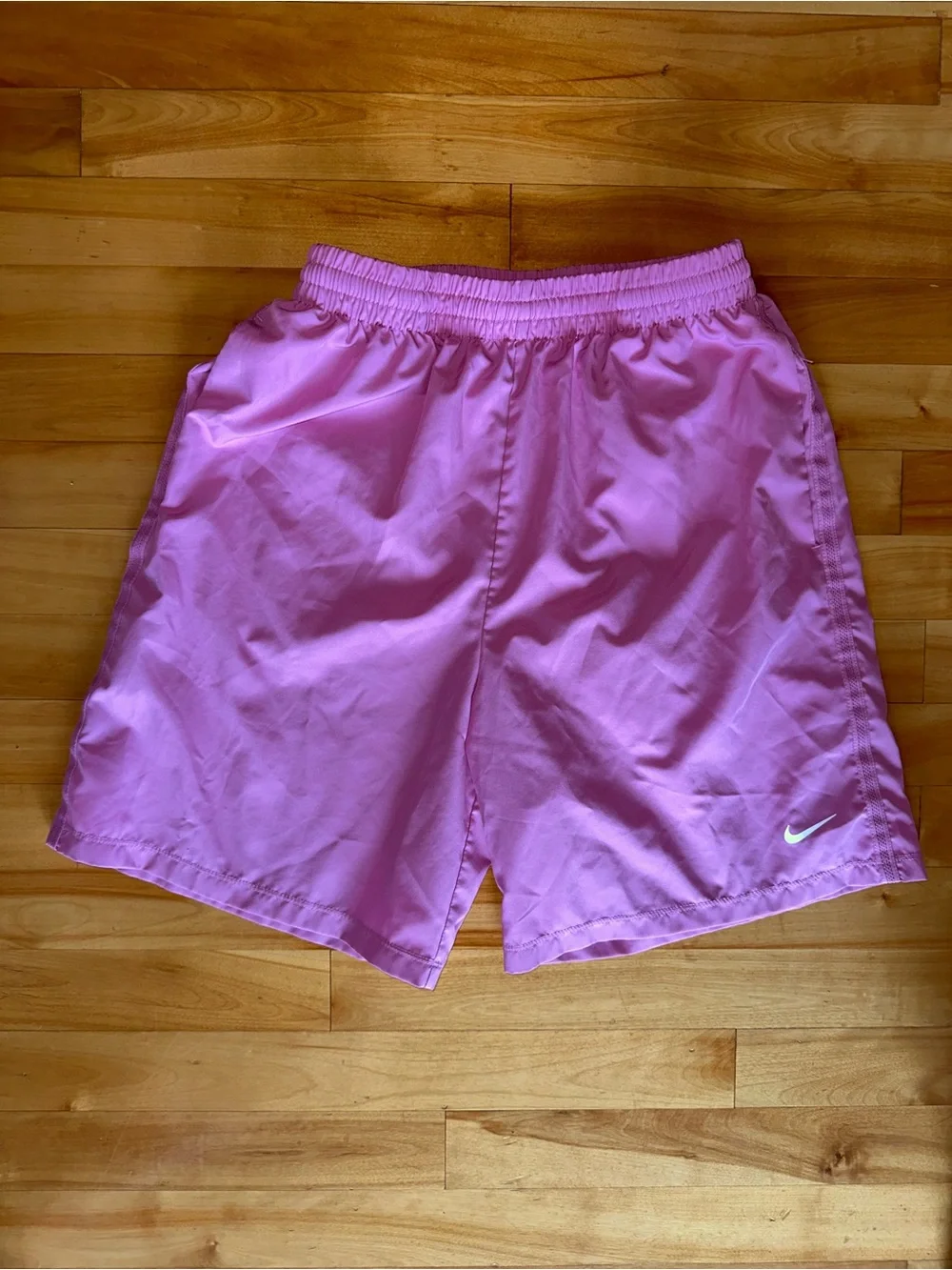 Nike boys XL Pink Athletic Shorts with Elastic Waist
